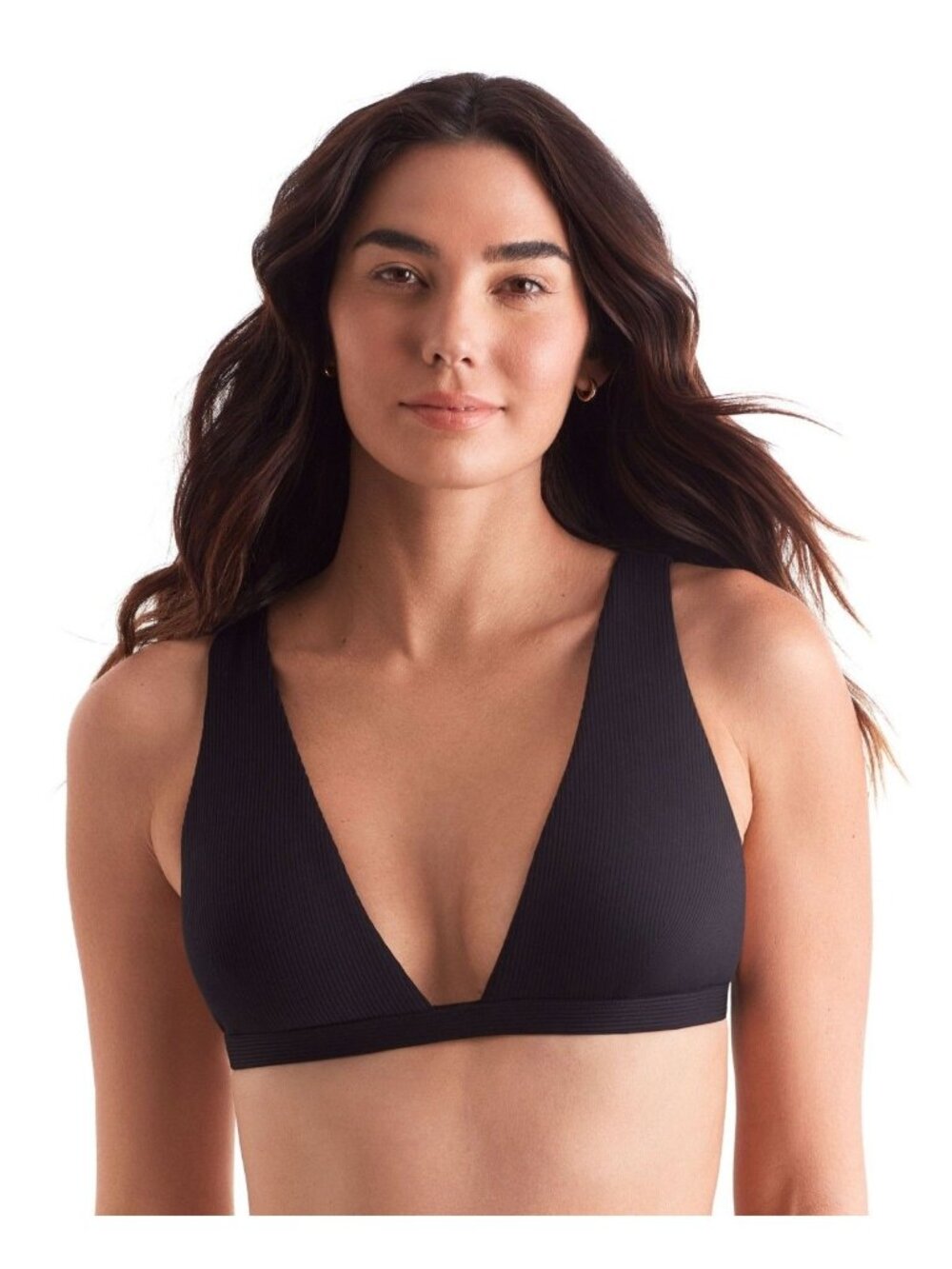 Mimi Flamingo Women's Dakota Bikini Top, Black, Sz. 12